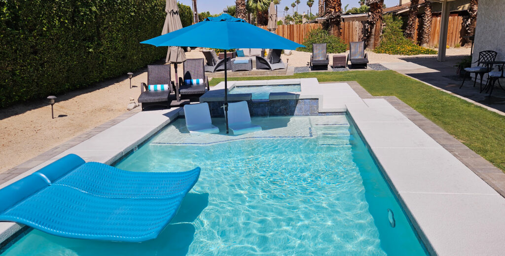 Heated Pool and Spa.